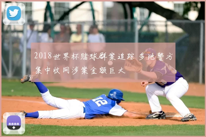 2018世界杯赌球群案追踪 多地警方集中收网涉案金额巨大