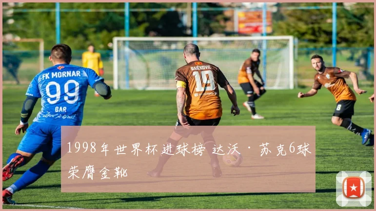 1998年世界杯进球榜 达沃·苏克6球荣膺金靴