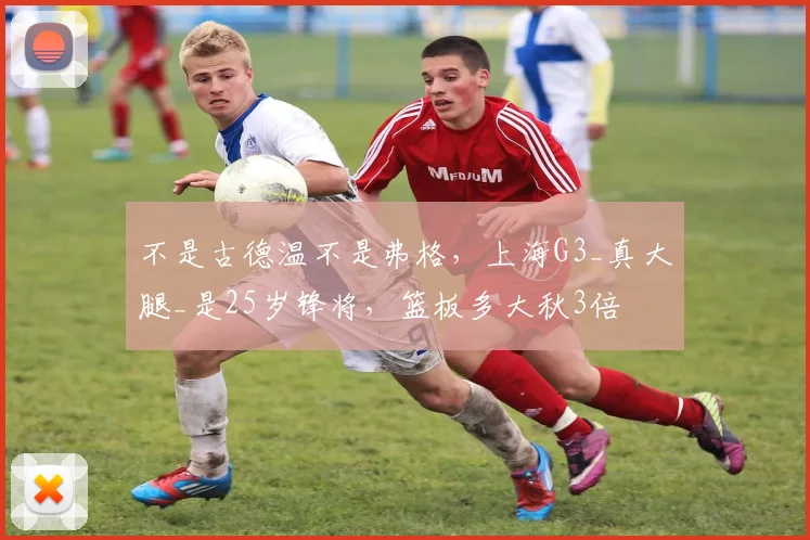 不是古德温不是弗格，上海G3_真大腿_是25岁锋将，篮板多大秋3倍
